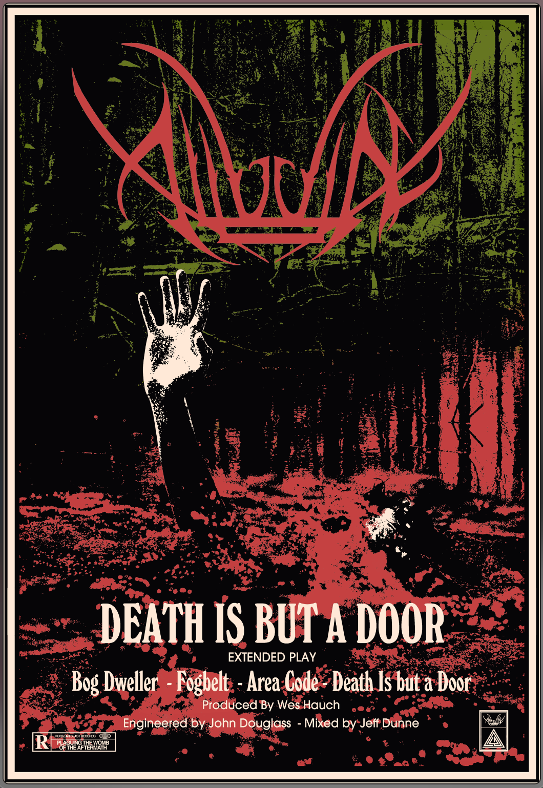 Death Is But A Door Wall Flag