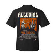 Load image into Gallery viewer, Alluvial Fall Tour 2023 Tour Date Tee
